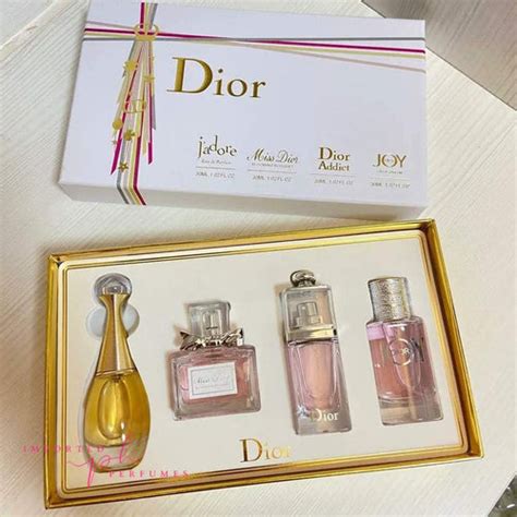 dior 4 piece perfume set|dior aftershave gift set.